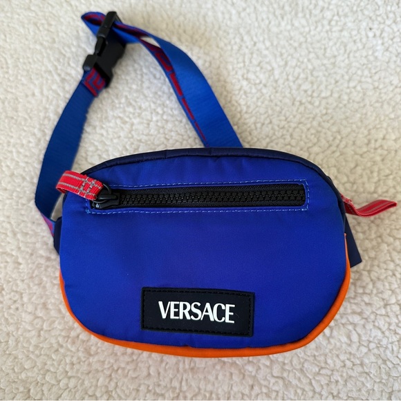 VERSACE KIDS Upcycle Greca Kids Belt Bag BRAND NEW - Picture 7 of 8
